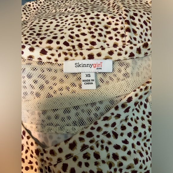 Skinnygirl jeans dress with jean jacket matching set size XS excellent - Picture 14 of 15